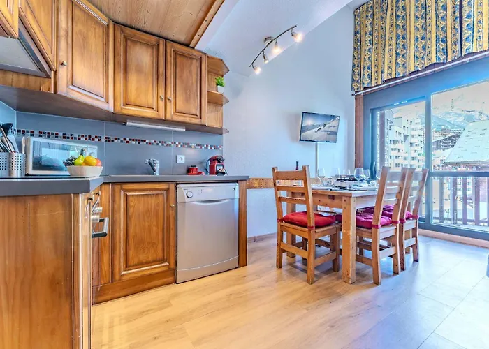 Cozy Duplex With Balcony, Parking & Mountain View - Le Silveralp 아파트 발토랑스