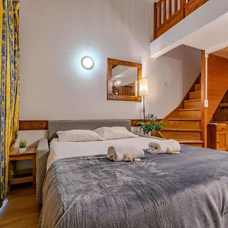 公寓 Cozy Duplex With Balcony, Parking & Mountain View - Le Silveralp 瓦托伦斯